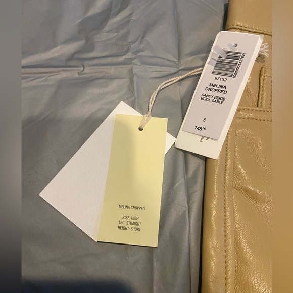 đź–¤BNWT! Wilfred Melina cropped in Sandy Beige - Picture 6 of 10
